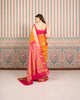 ORANGE PURE SILK SAREE