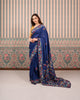 ROYAL BLUE PURE SILK SAREE