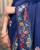 ROYAL BLUE PURE SILK SAREE
